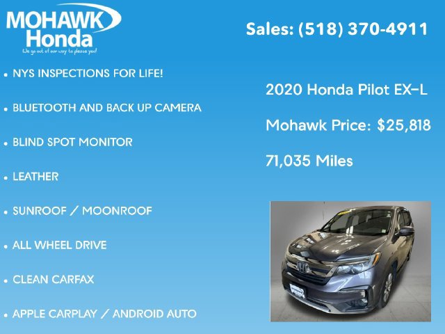Used 2020 Honda Pilot EX-L image 7