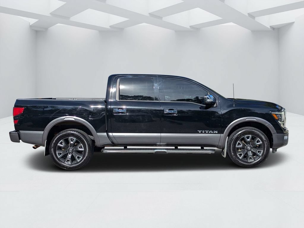 Used 2021 Nissan Titan Platinum Reserve w/ Moonroof Package AWD/4WD image 2