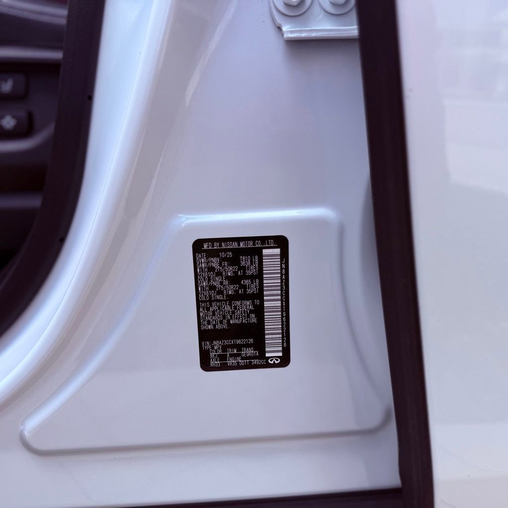 Certified 2026 INFINITI QX80 Autograph image 40