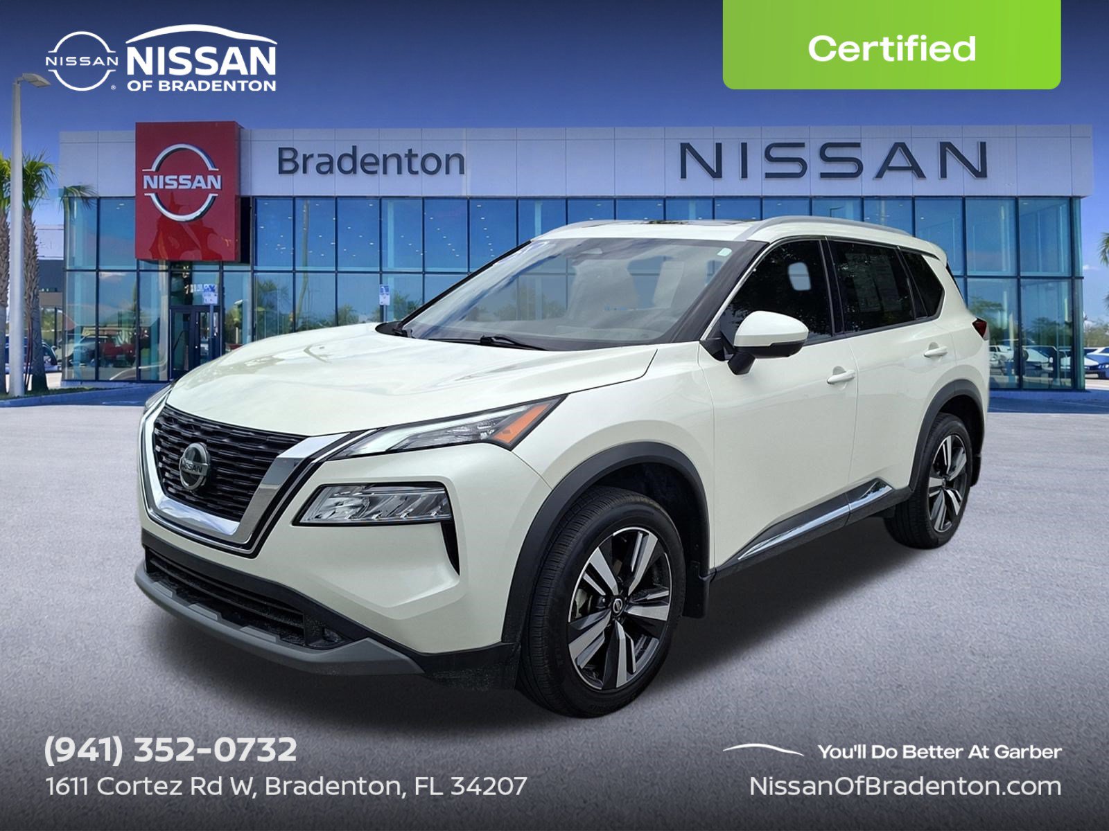 Certified 2021 Nissan Rogue SL FWD image 1