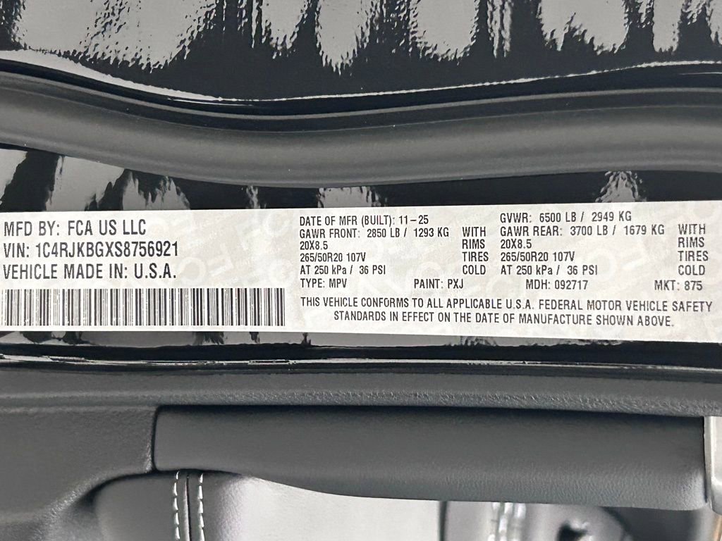 New 2025 Jeep Grand Cherokee L Limited image 26