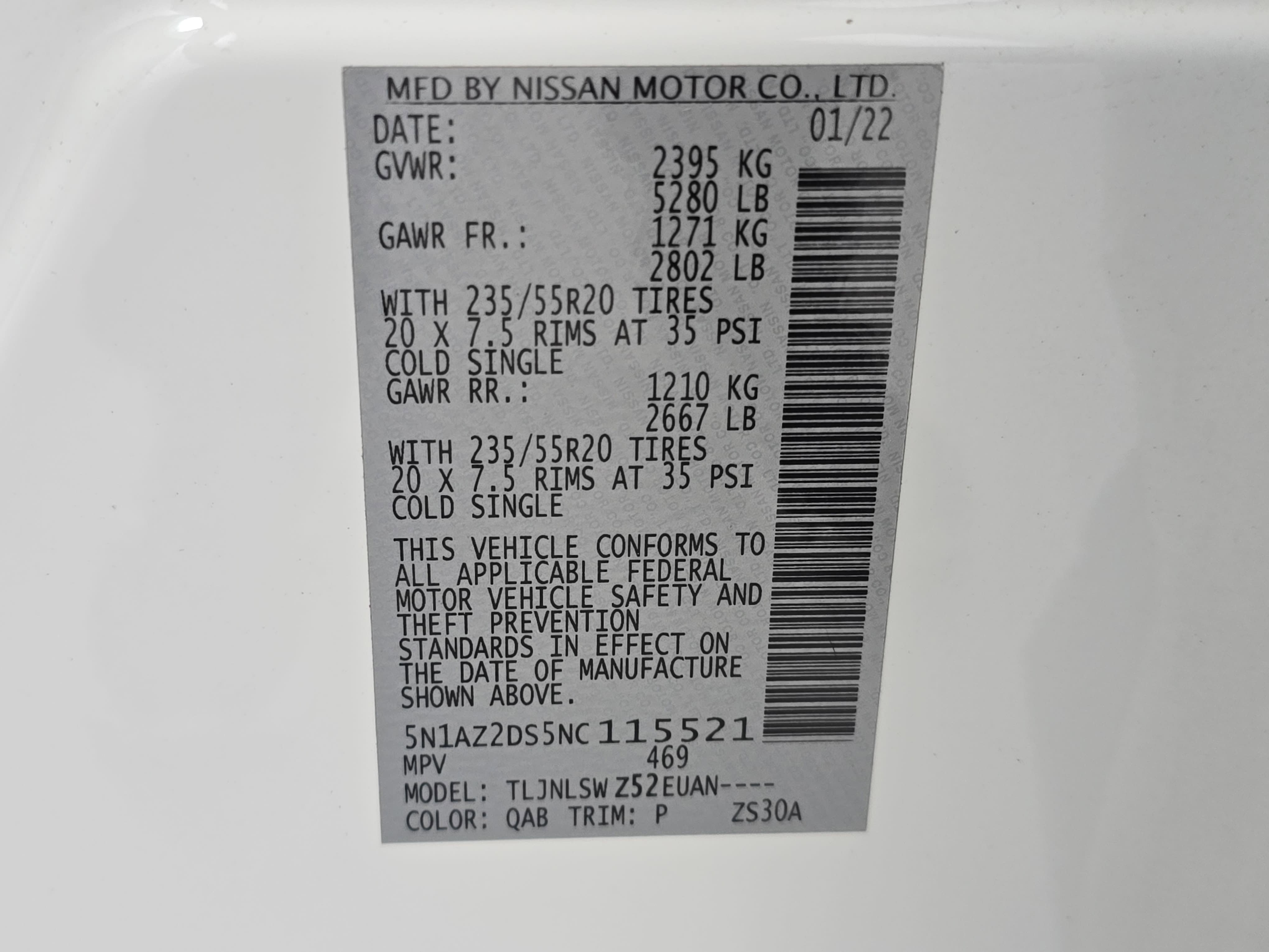 Used 2022 Nissan Murano Platinum w/ Cargo Package AWD/4WD image 36