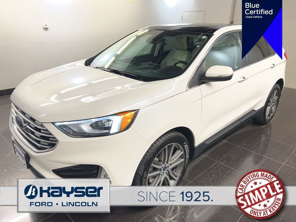 Certified 2021 Ford Edge Titanium w/ Class II Trailer Tow Package AWD/4WD image 3