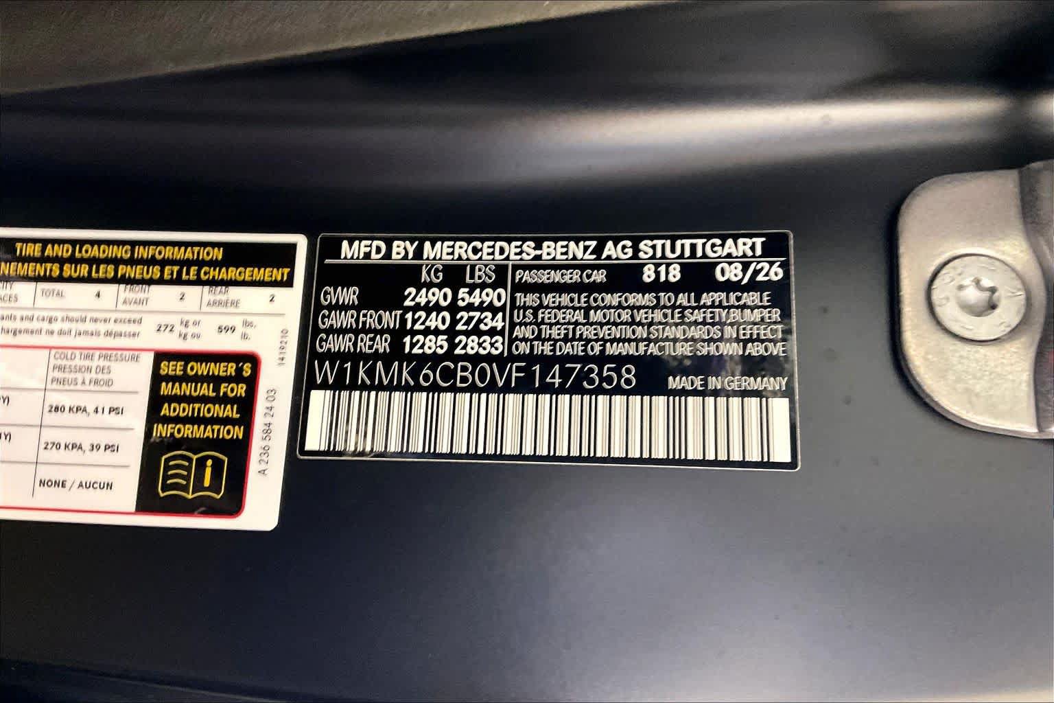 New 2027 Mercedes-Benz CLE 53 AMG 4MATIC Cabriolet image 12