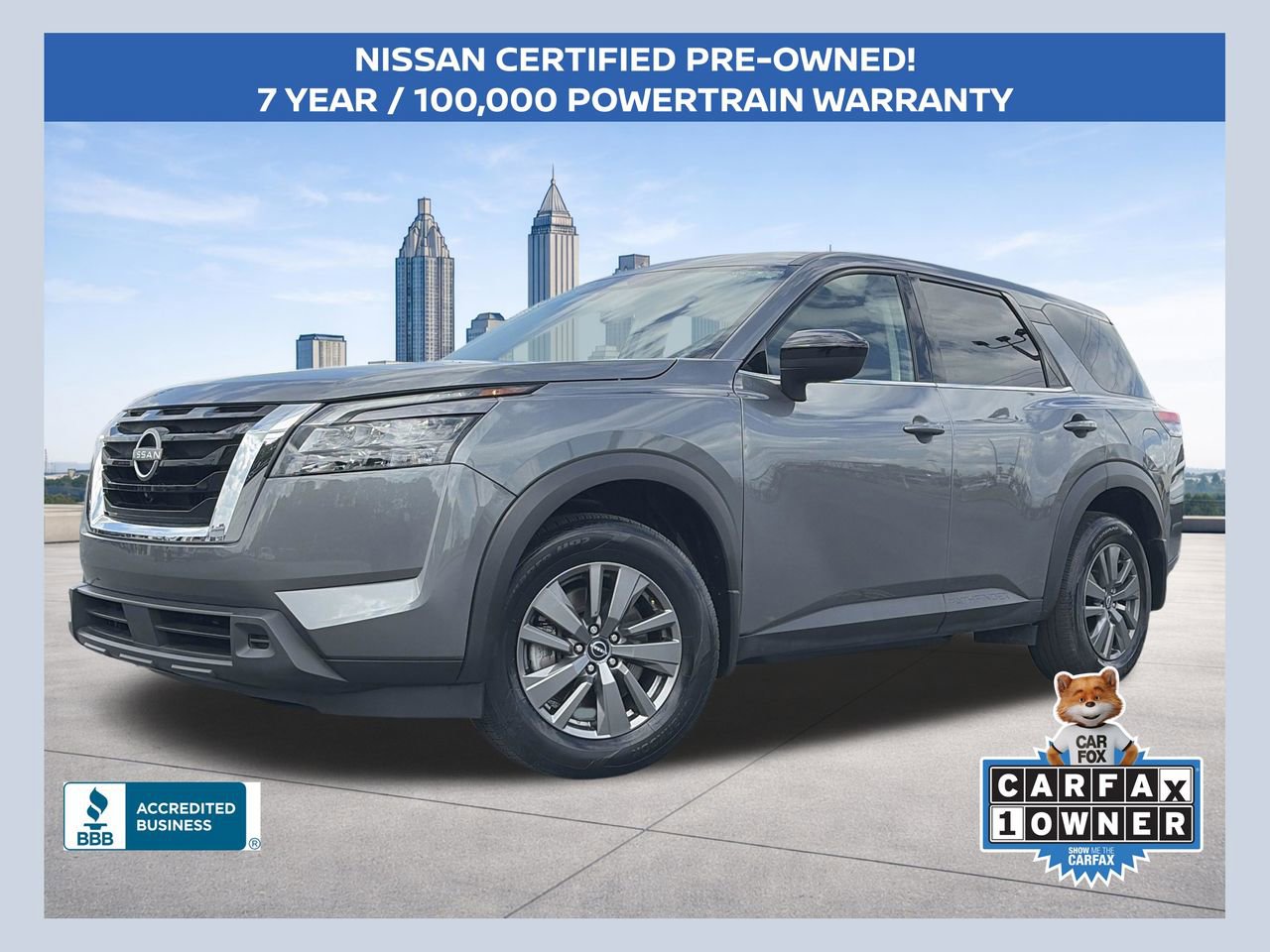 Certified 2025 Nissan Pathfinder S image 1