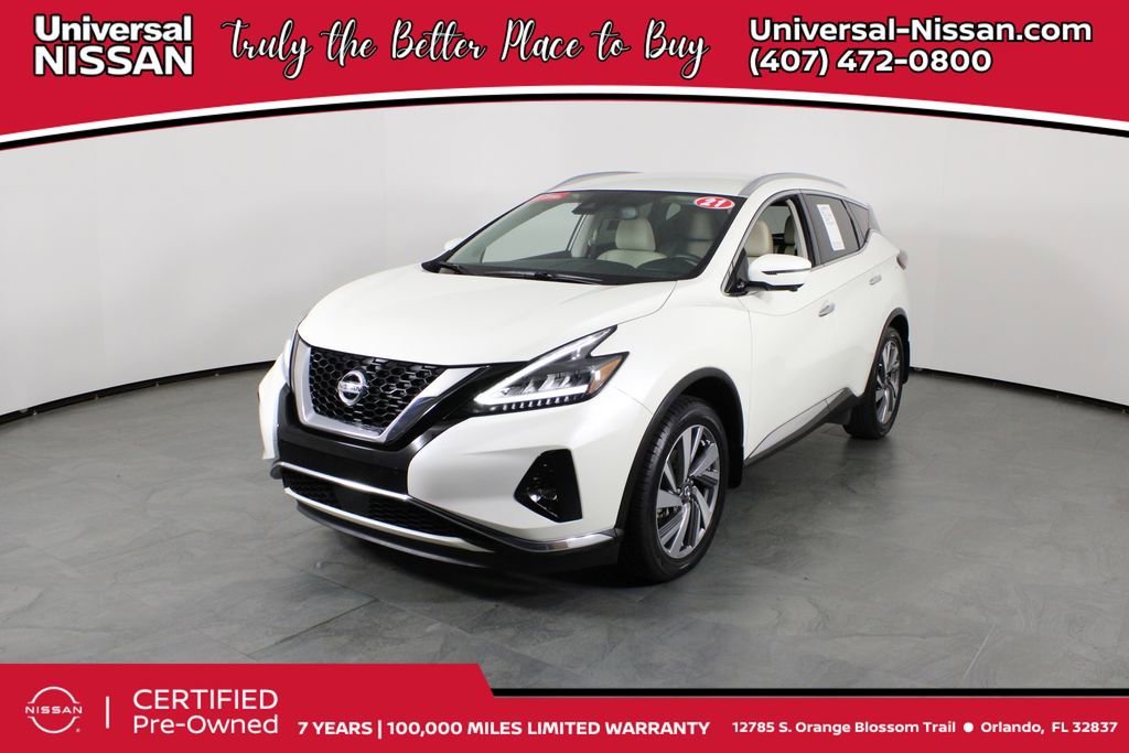 Certified 2021 Nissan Murano SL