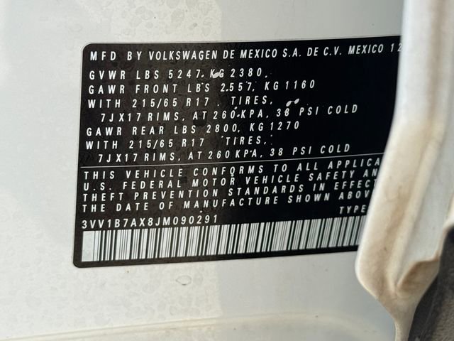 Used 2018 Volkswagen Tiguan S FWD image 28