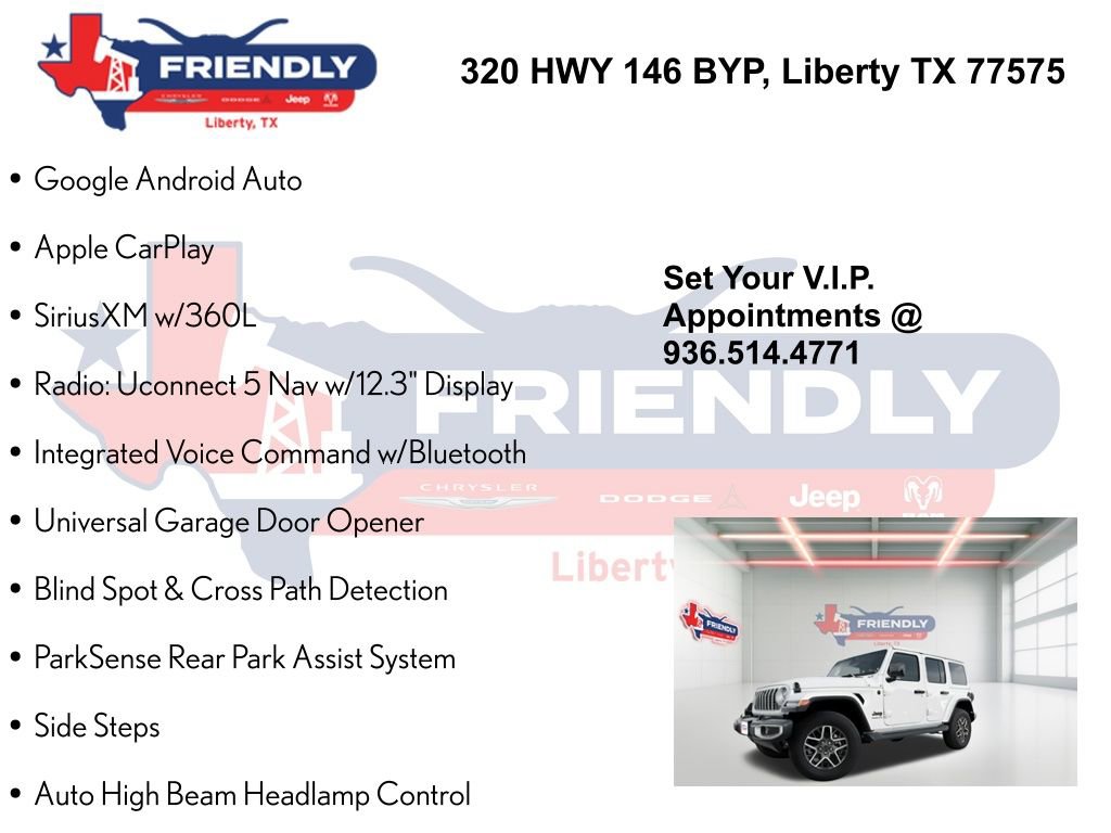 New 2025 Jeep Wrangler Unlimited Sahara AWD/4WD image 20