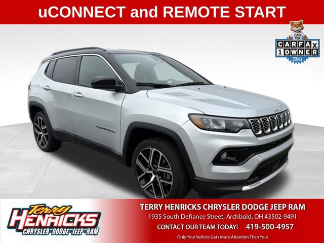 Used 2025 Jeep Compass Limited AWD/4WD 360° Tour