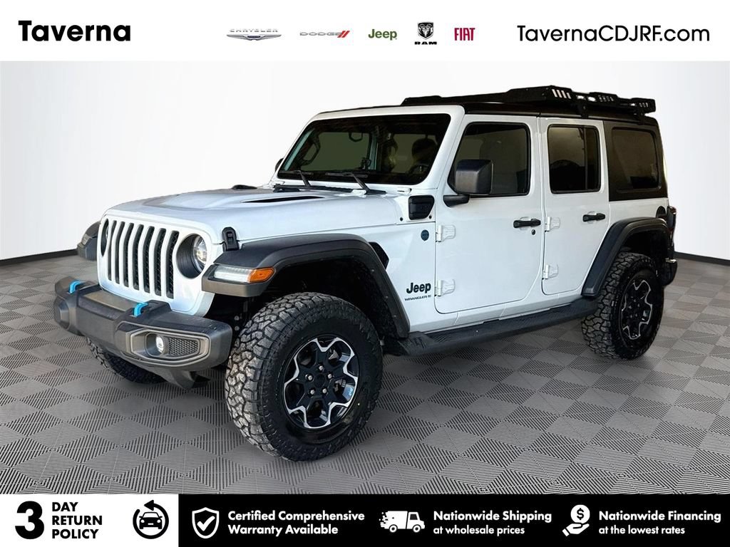 Certified 2023 Jeep Wrangler Unlimited Rubicon 4xe AWD/4WD video 1