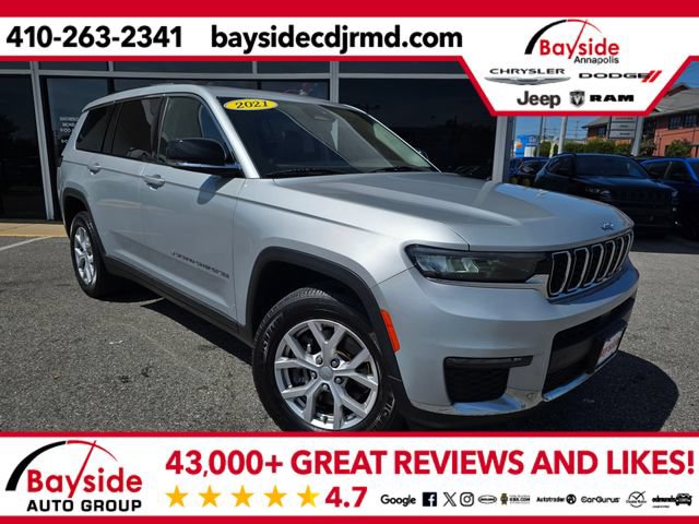Used 2021 Jeep Grand Cherokee L Limited AWD/4WD image 1