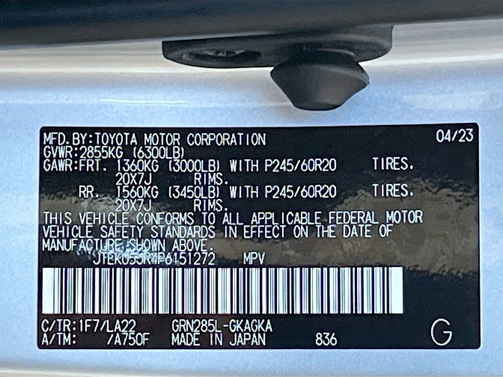 Used 2023 Toyota 4Runner Limited AWD/4WD image 35