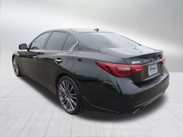 Used 2024 INFINITI Q50 Red Sport 400 w/ Black Opal Edition RWD image 5