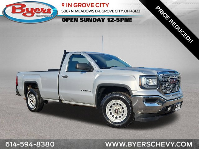 Used 2018 GMC Sierra 1500 4x4 Regular Cab