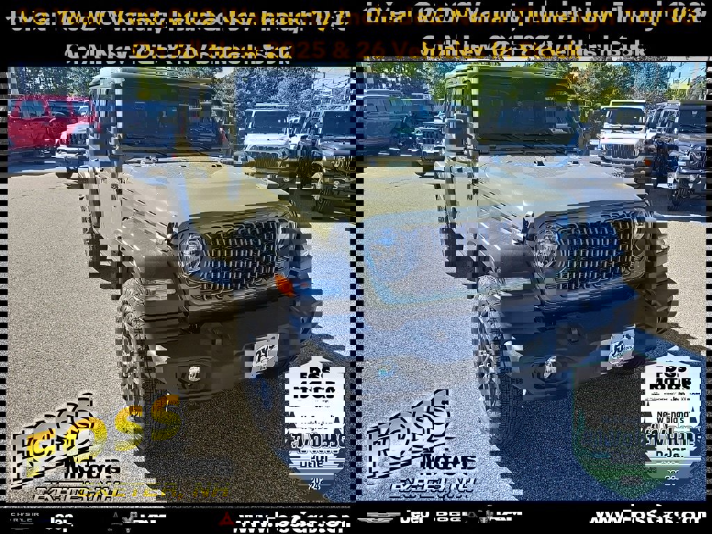 New 2025 Jeep Wrangler Sport S