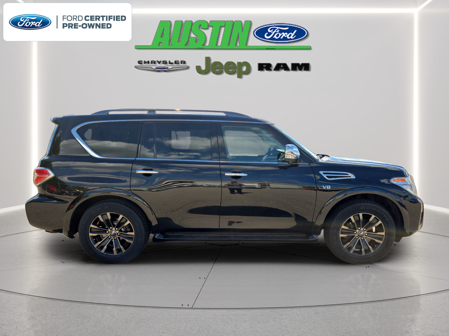 Used 2019 Nissan Armada Platinum w/ Captain's Chairs Package AWD/4WD image 6