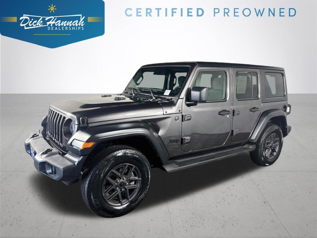 Certified 2024 Jeep Wrangler Unlimited Sport AWD/4WD image 1