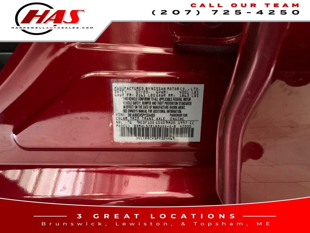 Used 2023 Nissan Sentra SV w/ All-Weather Package FWD image 17
