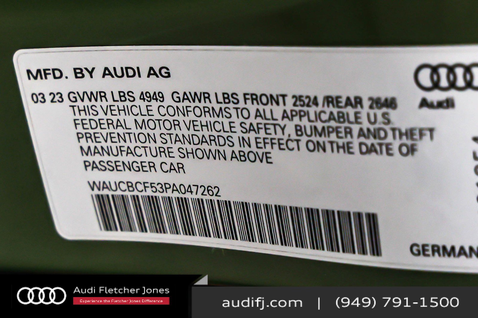 Used 2023 Audi A5 2.0T Premium Plus w/ Premium Plus image 25