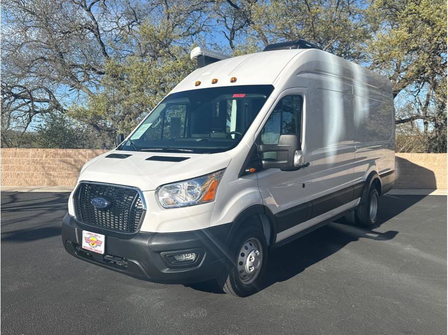 Used 2022 Ford Transit 350 148 High Roof Extended DRW w/ Exterior Upgrade Package RWD image 1