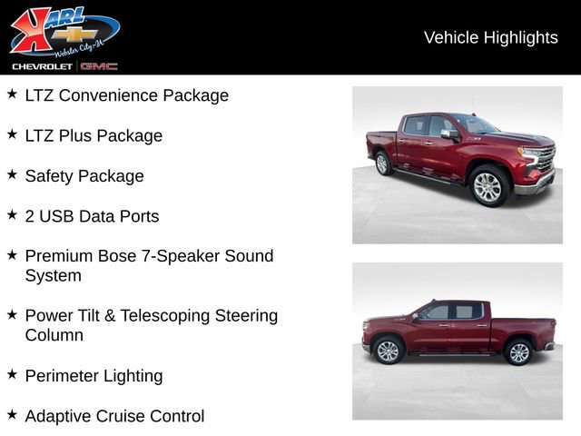Certified 2022 Chevrolet Silverado 1500 LTZ w/ LTZ Premium Package image 3