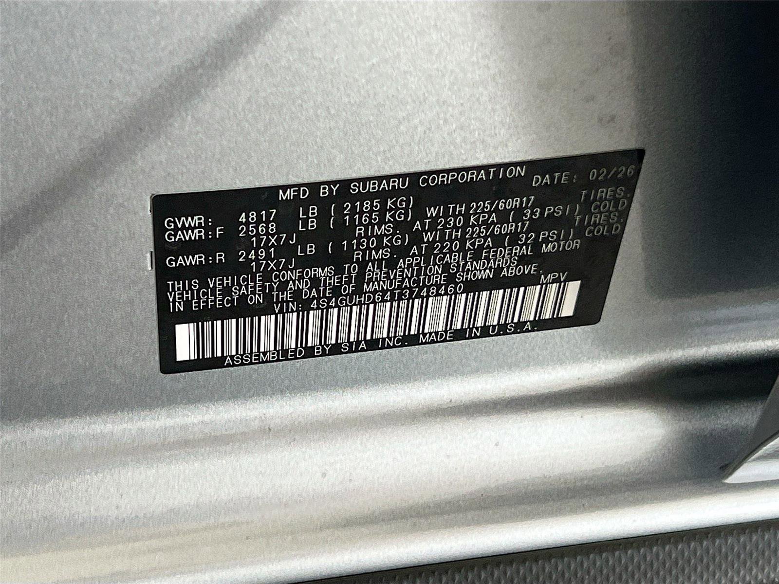 New 2026 Subaru Crosstrek 2.0i Premium image 30