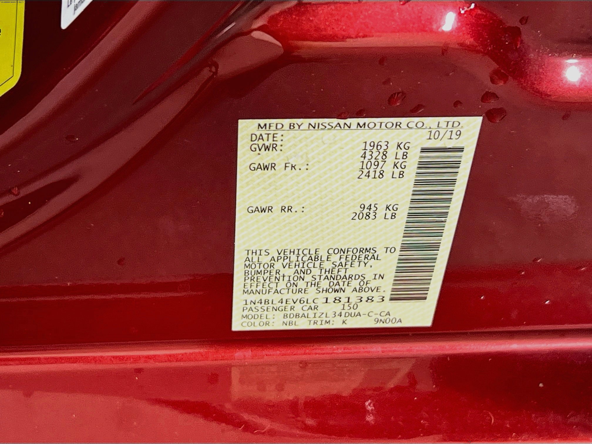 Used 2020 Nissan Altima 2.5 SL FWD image 32