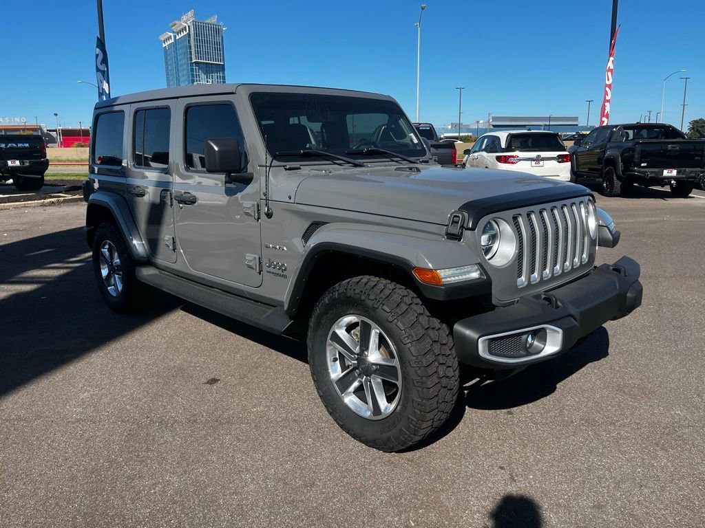 Used 2020 Jeep Wrangler Unlimited Sahara image 8