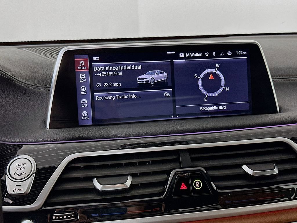 Used 2021 BMW 740i xDrive w/ M Sport Package AWD/4WD image 21