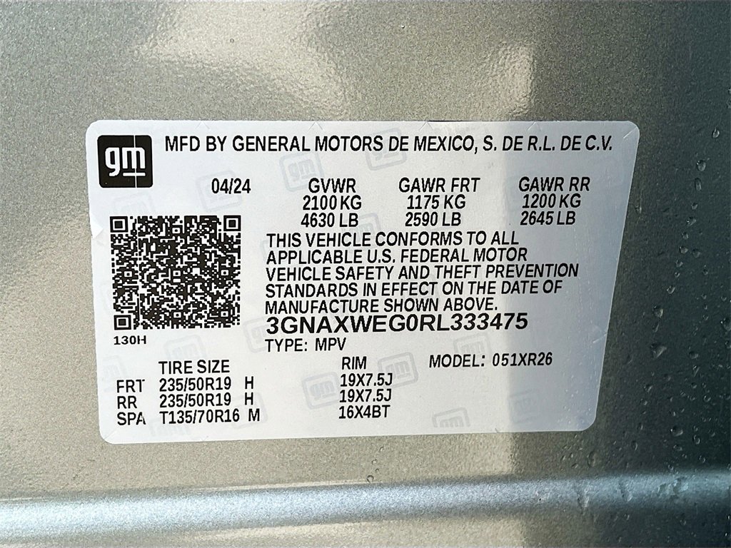 Used 2024 Chevrolet Equinox RS image 30