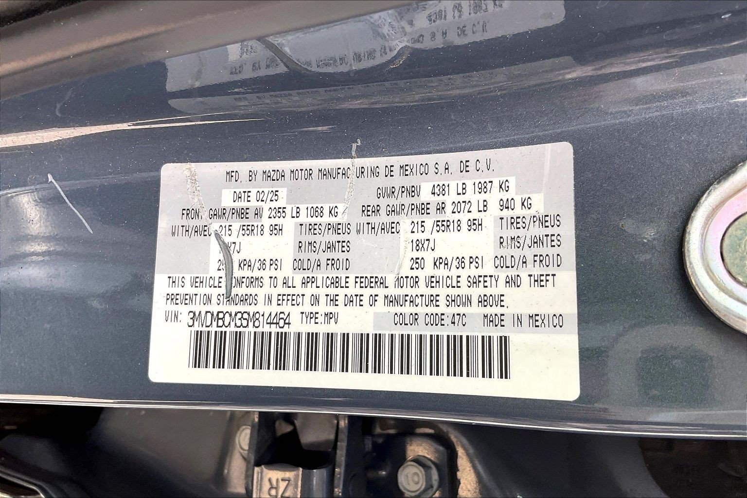 Used 2025 MAZDA CX-30 AWD 2.5 S w/ Preferred Package image 37