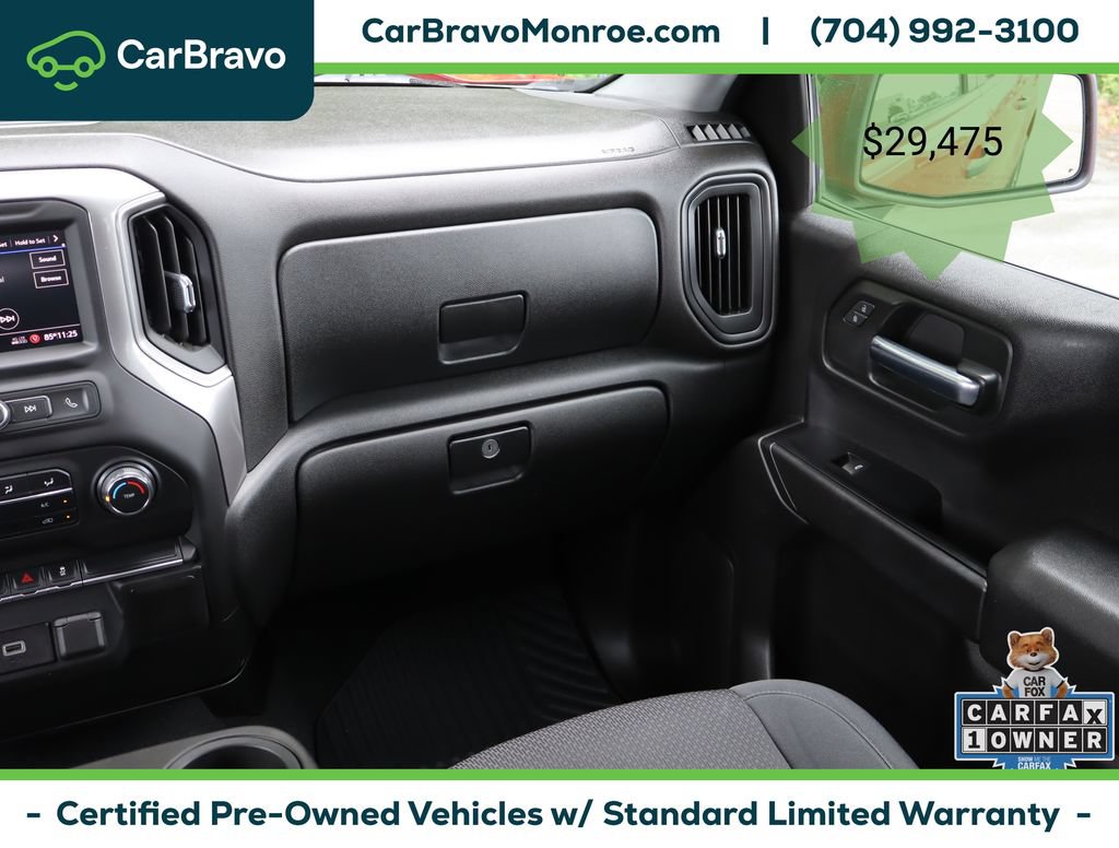 Certified 2020 Chevrolet Silverado 1500 Custom w/ Custom Value Package AWD/4WD image 20