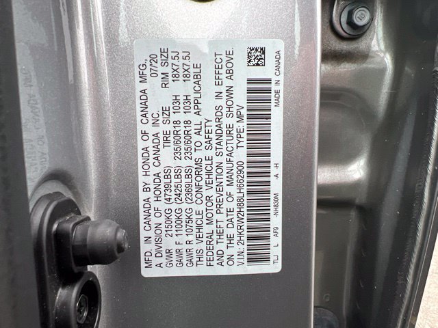 Used 2020 Honda CR-V EX-L image 9