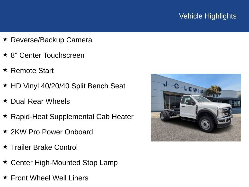 Used 2025 Ford F550 4x4 Regular Cab Super Duty image 24