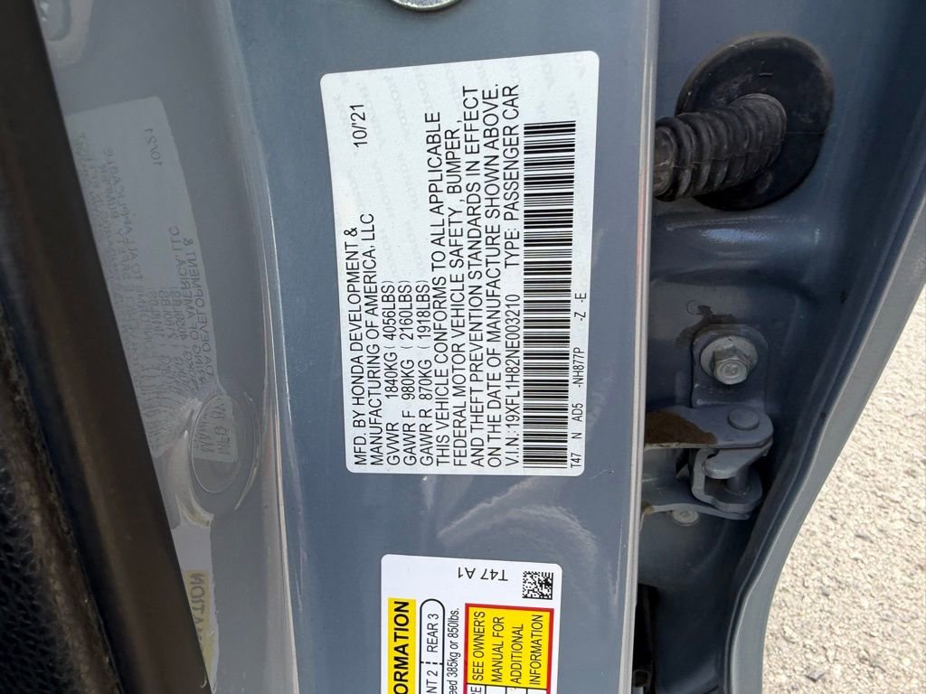 Used 2022 Honda Civic Sport Touring image 33