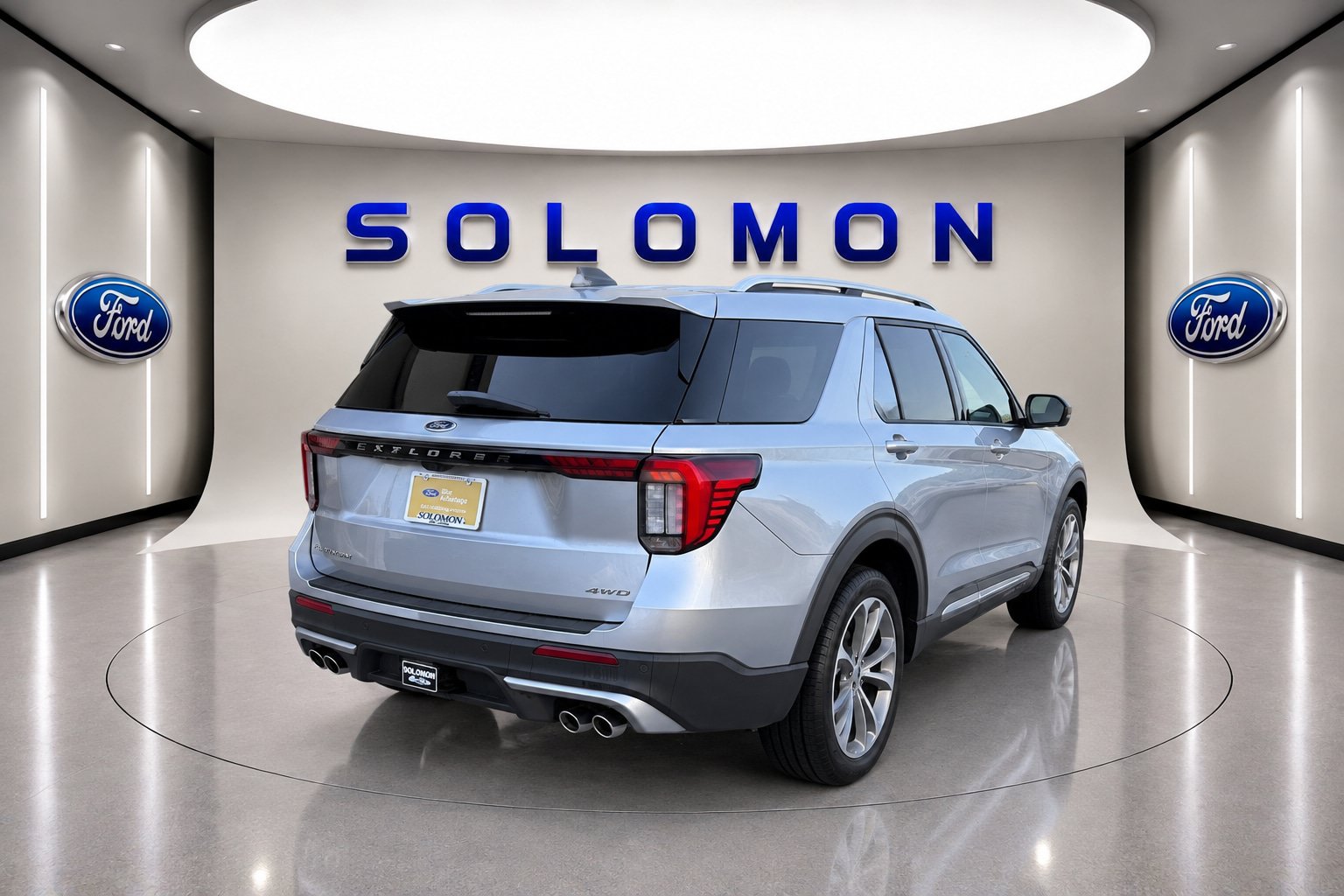 Certified 2025 Ford Explorer Platinum w/ Ultimate Package AWD/4WD image 5