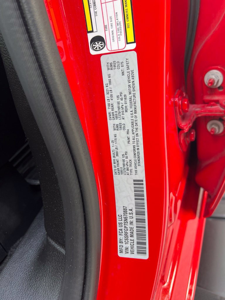 Certified 2025 RAM 1500 Warlock AWD/4WD image 42