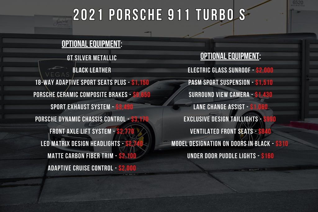 Used 2021 Porsche 911 Turbo S AWD/4WD image 5
