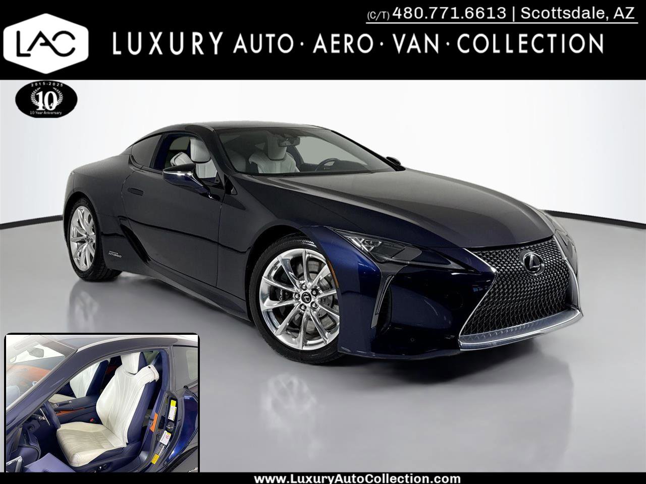 Used 2018 Lexus LC 500h w/ Touring Package image 1