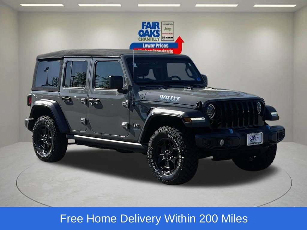 Used 2023 Jeep Wrangler Unlimited w/ Cold Weather Group AWD/4WD image 1