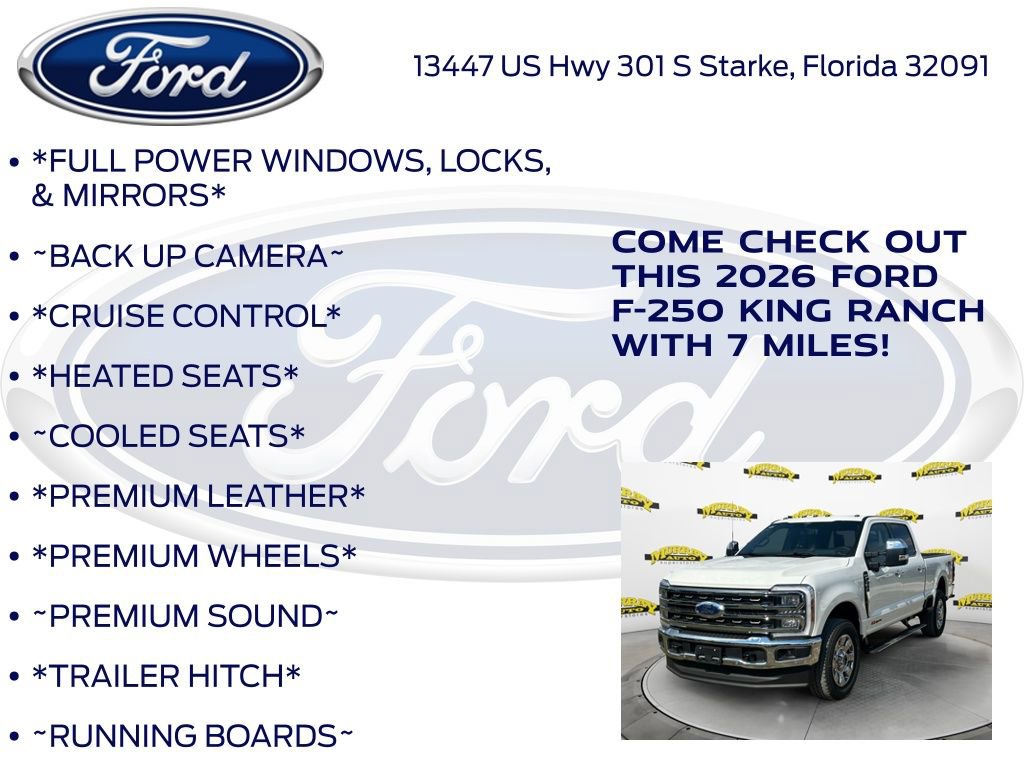 New 2026 Ford F250 King Ranch image 10