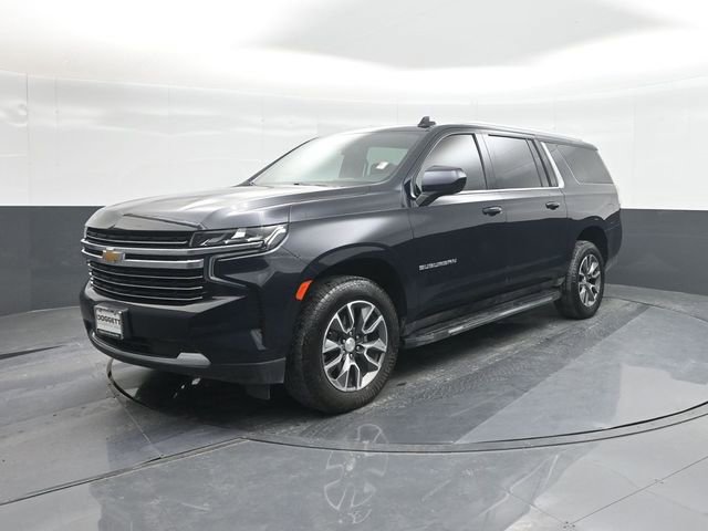 Used 2021 Chevrolet Suburban LT w/ Rear Media and Nav Package image 1
