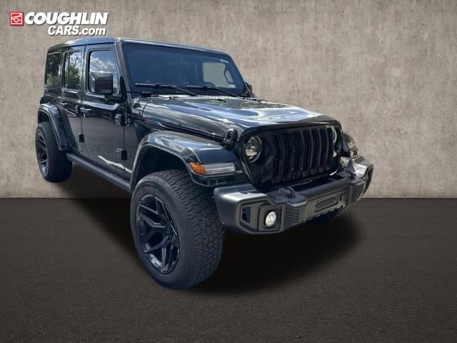 Used 2023 Jeep Wrangler Unlimited Sahara w/ Cold Weather Group AWD/4WD image 1