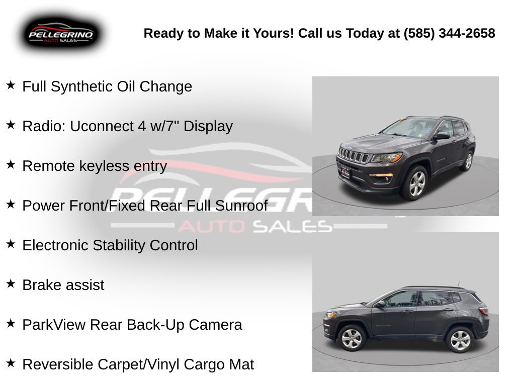 Used 2019 Jeep Compass Latitude w/ Cold Weather Group AWD/4WD image 5