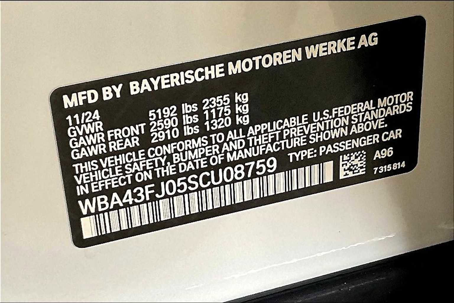 New 2025 BMW 530i 530i image 18