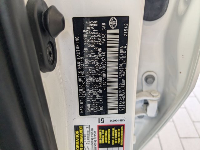 Used 2019 Toyota Camry LE FWD image 23