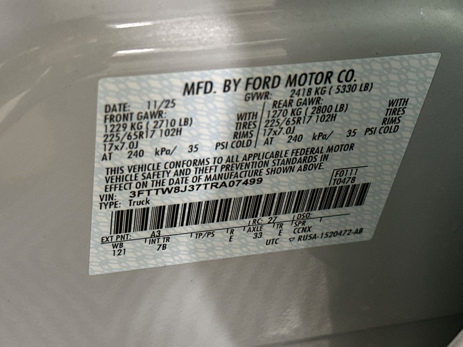 New 2026 Ford Maverick XLT w/ Equipment Group 301A image 35