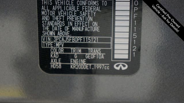 Certified 2023 INFINITI QX50 Sport image 95