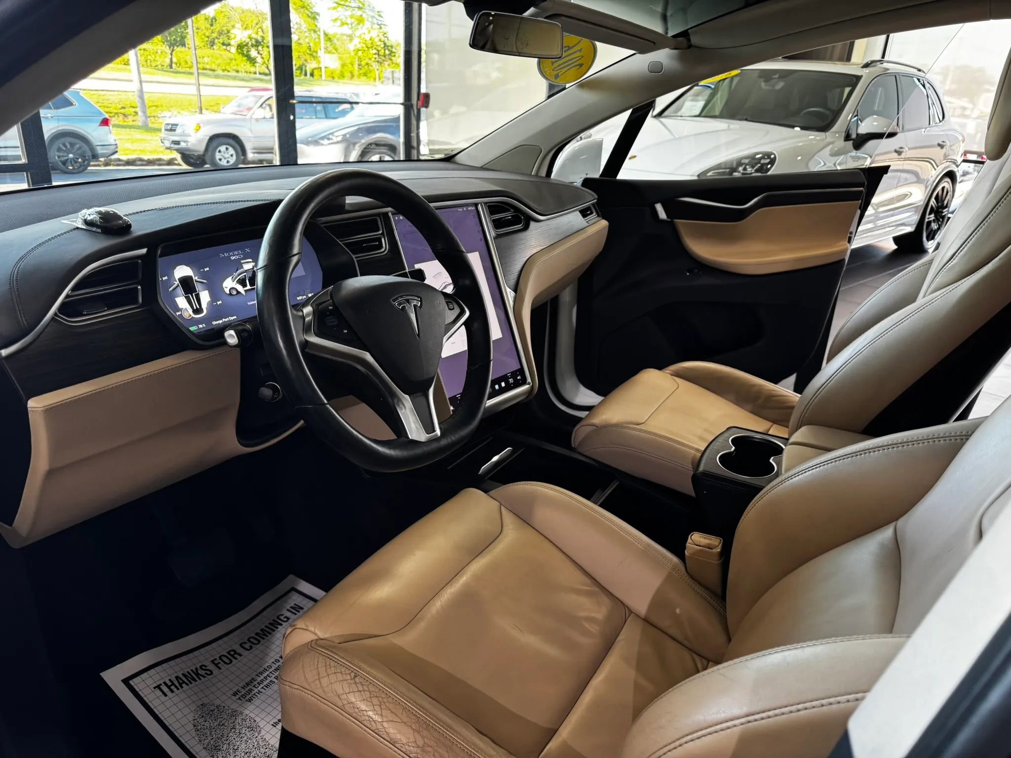 Used 2016 Tesla Model X 90D AWD/4WD image 9