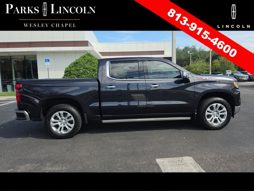 Used 2022 Chevrolet Silverado 1500 LTZ w/ Z71 Off-Road Package AWD/4WD image 3